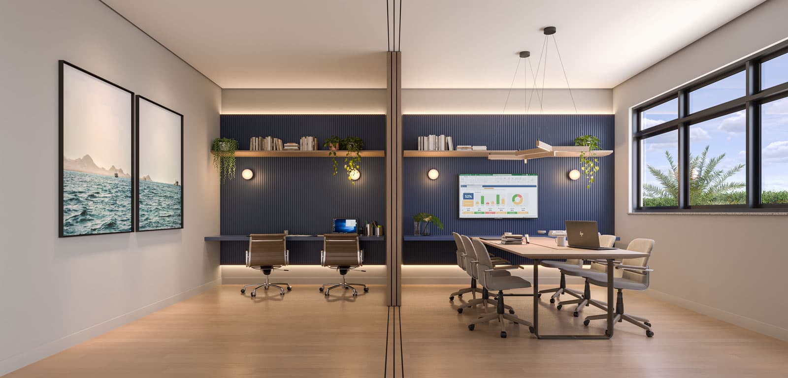 Espaço de coworking