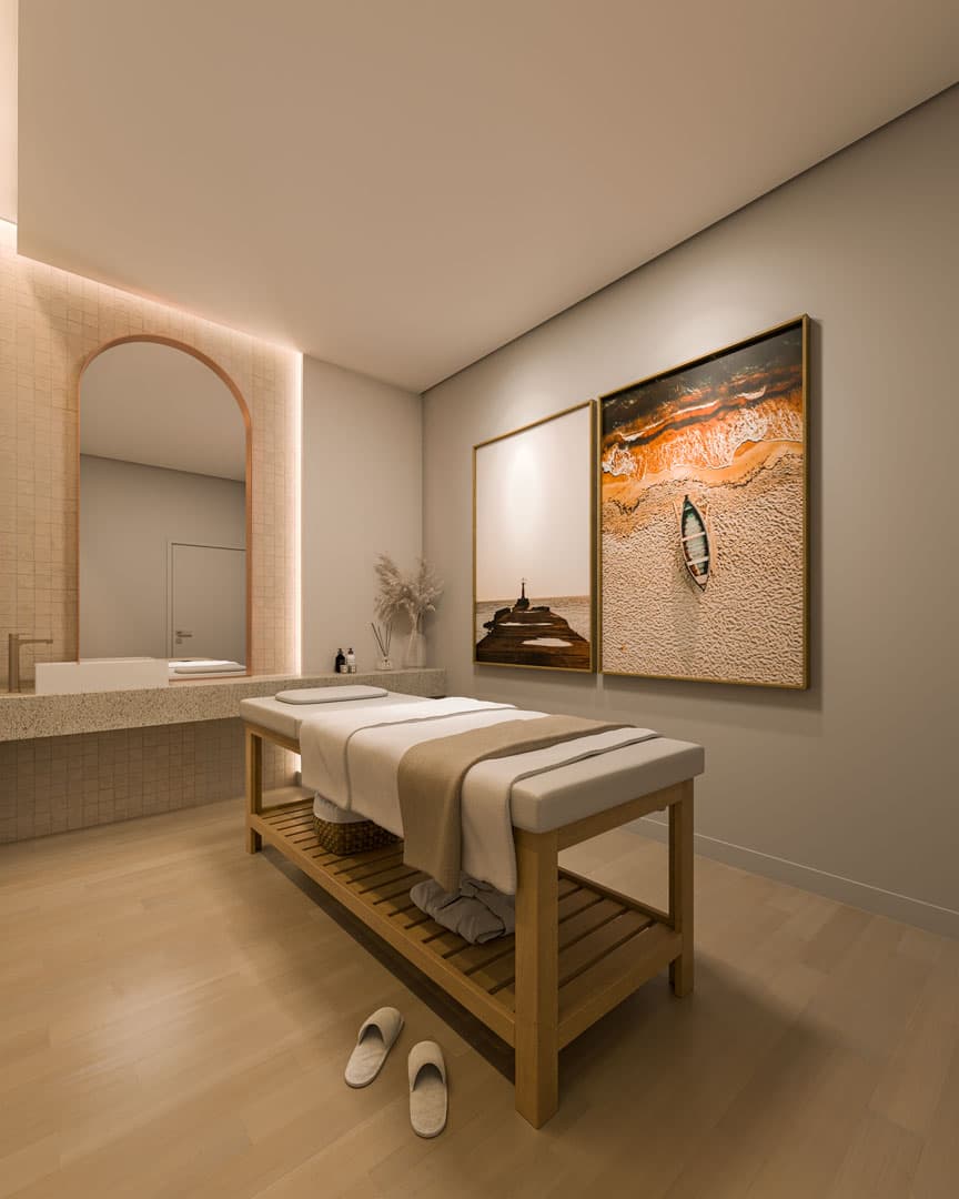 Sala de massagem